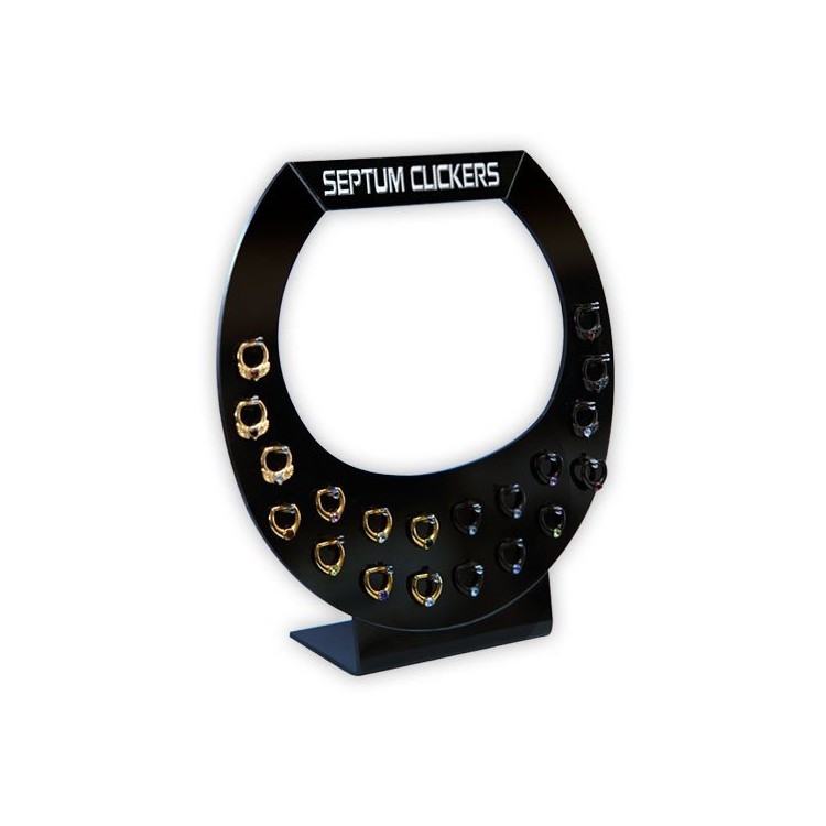 Acrylic Septum Clickers Stand For 20pcs Acrylic Septum Clickers Stand For 20pcs