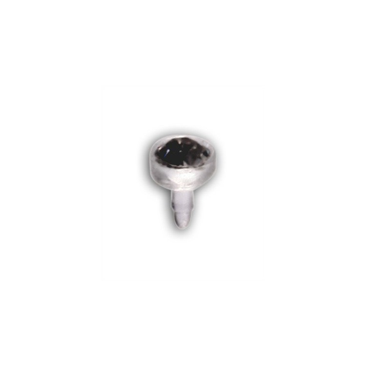 BIOFLEX CLEAR PUSH FIT JEWEL LABRET HEADS BIOFLEX CLEAR PUSH FIT JEWEL LABRET HEADS
