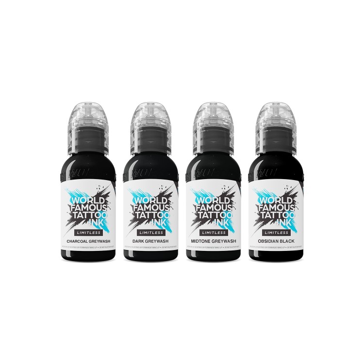 LINING AND SHADING Set - World Famous Limitless - 4x30ml - Conforme REACH