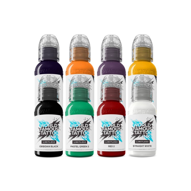PRIMARY COLOURS Set 1 - World Famous Limitless - 8x30ml - Conforme REACH