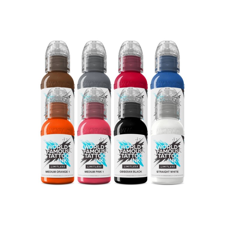PRIMARY COLOURS Set 2 - World Famous Limitless - 8x30ml - Conforme REACH