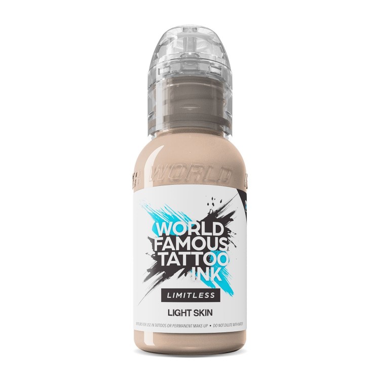 LIGHT SKIN - World Famous Limitless - 30ml - Colore Tattoo REACH LIGHT SKIN - World Famous Limitless - 30ml - Colore Tattoo REACH