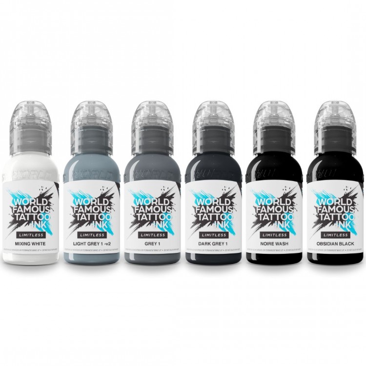 Thomas Carli Jarlier NOIRE INK Set V2 - World Famous Limitless - 6x30ml - Conforme REACH