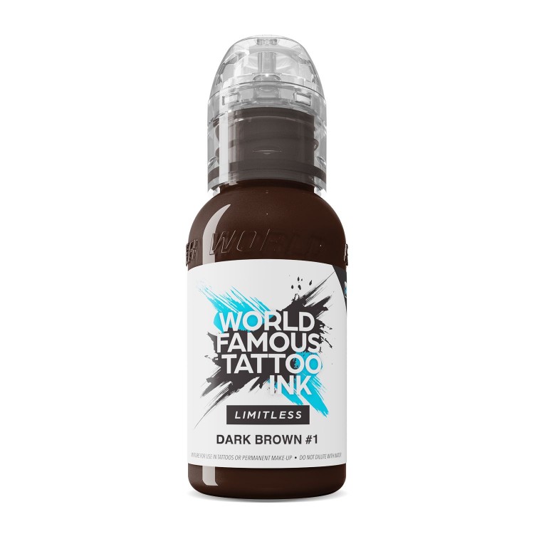 DARK BROWN 1 - World Famous Limitless - 30ml - Conforme REACH DARK BROWN 1 - World Famous Limitless - 30ml - Conforme REACH