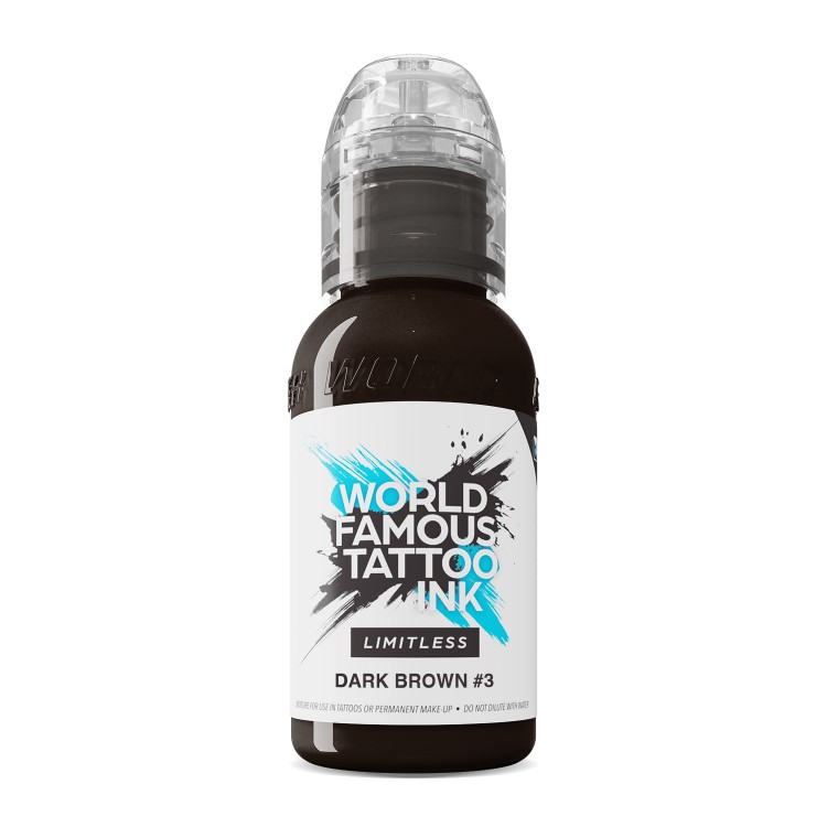 DARK BROWN 3 - World Famous Limitless - 30ml - Conforme REACH