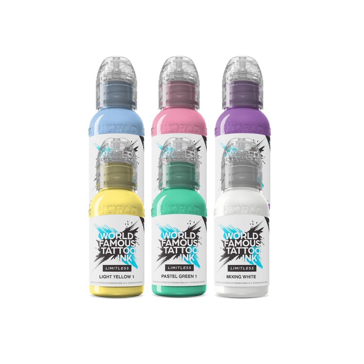 PASTEL Collection - World Famous Limitless - 6x30ml - Conforme REACH