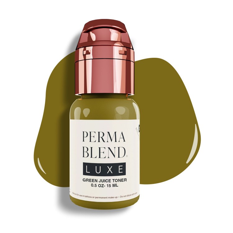 GREEN JUICE TONER - Perma Blend Luxe - 15ml - Correttore PMU REACH GREEN JUICE TONER - Perma Blend Luxe - 15ml - Correttore PMU REACH