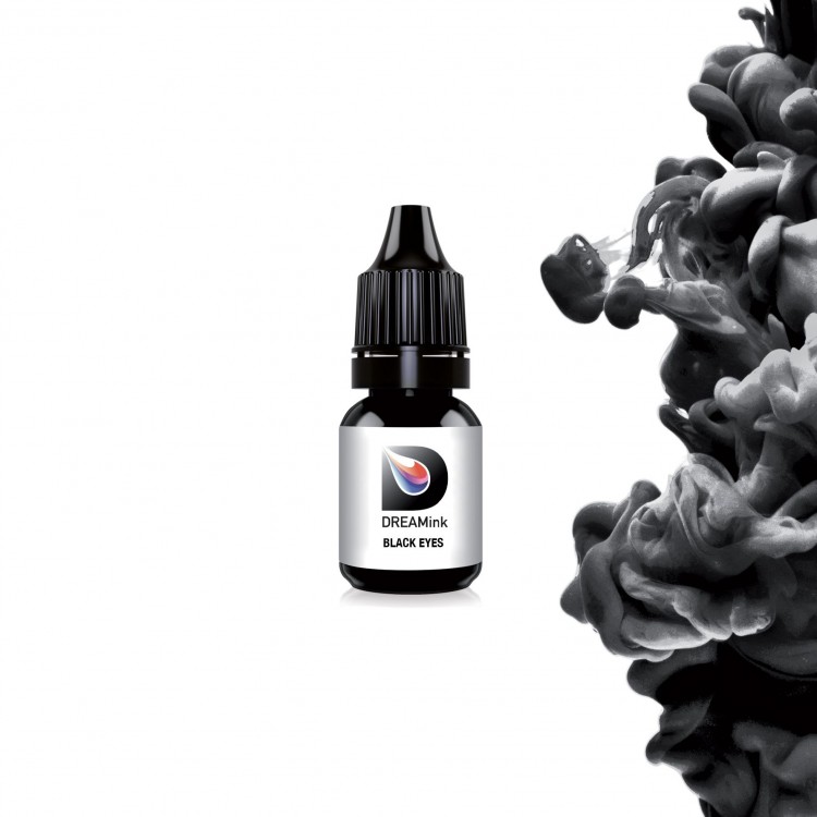 BLACK EYES - Dreamink - 10ml - Pigmento PMU REACH BLACK EYES - Dreamink - 10ml - Pigmento PMU REACH