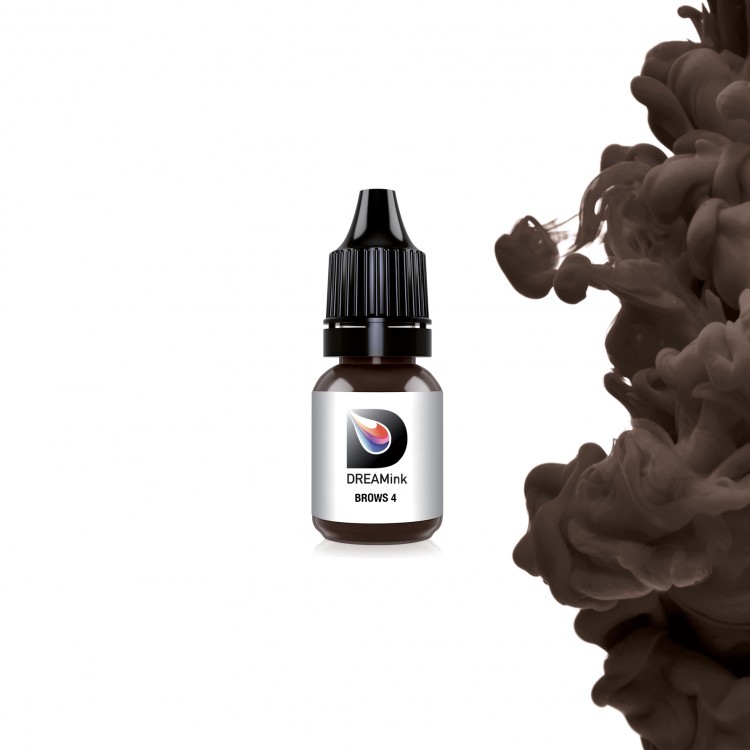 BROWS 4 Castano Scuro - Dreamink - 10ml - Conforme REACH BROWS 4 Castano Scuro - Dreamink - 10ml - Conforme REACH
