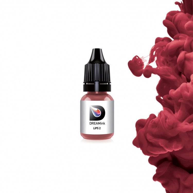 LIPS 2 Rosso Violaceo Scuro - Dreamink - 10ml - Pigmento PMU REACH LIPS 2 Rosso Violaceo Scuro - Dreamink - 10ml - Pigmento PMU REACH