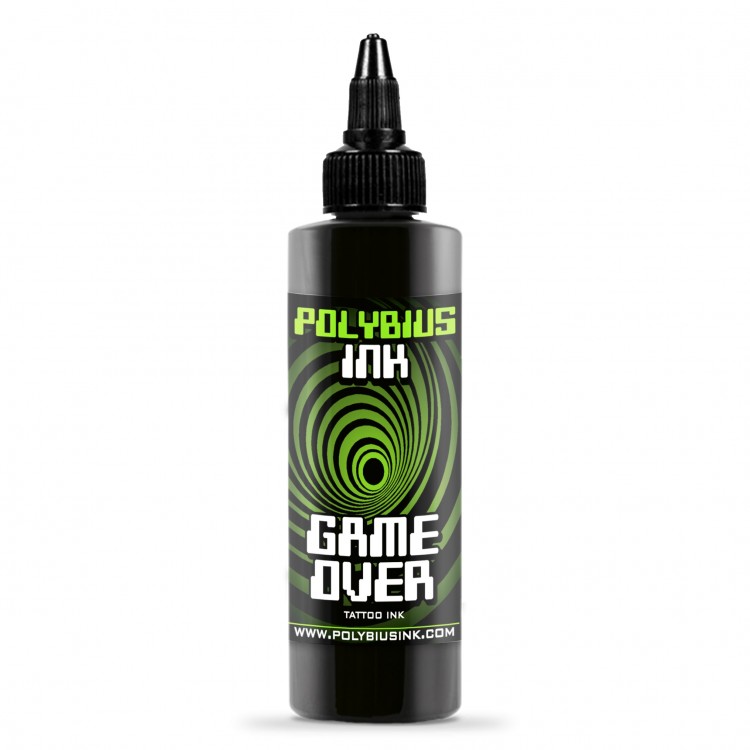 POLYBIUS Game Over - Colore Tattoo REACH POLYBIUS Game Over - Colore Tattoo REACH