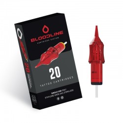 05 RL (Round Liner) - Long Taper - Cartucce BodySupply Bloodline - Aghi Tattoo - 20pz