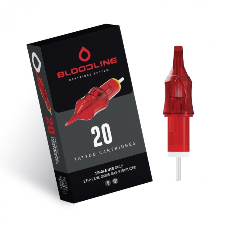 05 RM (Soft Magnum) 0,35mm - Long Taper - Cartucce BodySupply Bloodline - Aghi Tattoo - 20pz 05 RM (Soft Magnum) 0,35mm - Long Taper - Cartucce BodySupply Bloodline - Aghi Tattoo - 20pz