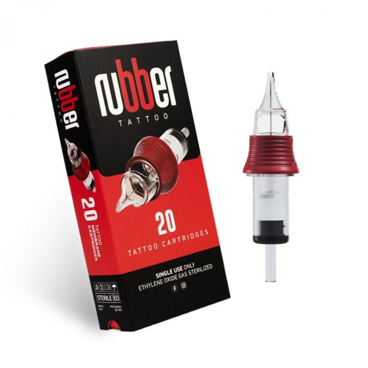 05 RL (Round Liner) - Long Taper - Cartucce BodySupply Rubber - Aghi Tattoo - 20pz 05 RL (Round Liner) - Long Taper - Cartucce BodySupply Rubber - Aghi Tattoo - 20pz