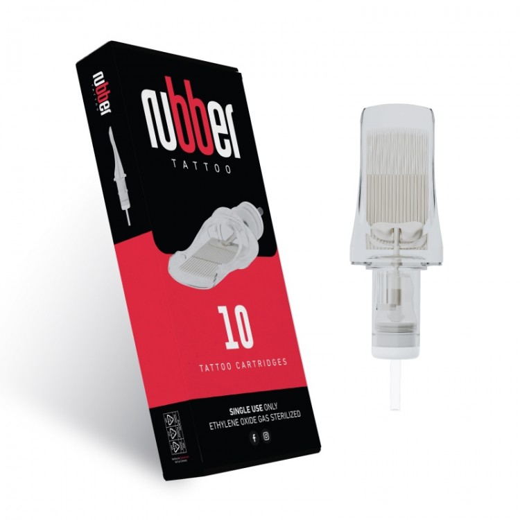 29 RM (Soft Magnum) - Long Taper - Cartucce BodySupply Rubber - Aghi Tattoo - 10pz 29 RM (Soft Magnum) - Long Taper - Cartucce BodySupply Rubber - Aghi Tattoo - 10pz