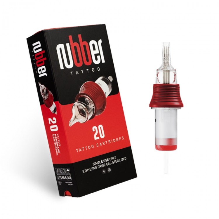 3x03 RL (Round Liner) - Long Taper - Cartucce BodySupply Rubber - Aghi Tattoo - 20pz 3x03 RL (Round Liner) - Long Taper - Cartucce BodySupply Rubber - Aghi Tattoo - 20pz