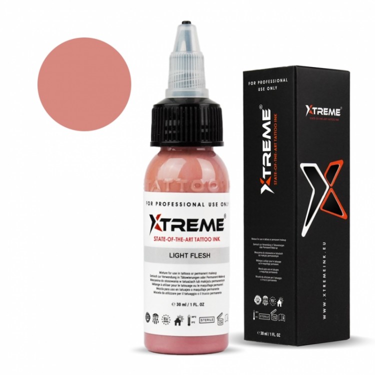 LIGHT FLESH - Xtreme Ink - 30ml - Conforme REACH LIGHT FLESH - Xtreme Ink - 30ml - Conforme REACH