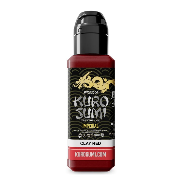 CLAY RED - Kuro Sumi Imperial - 44ml - Conforme REACH