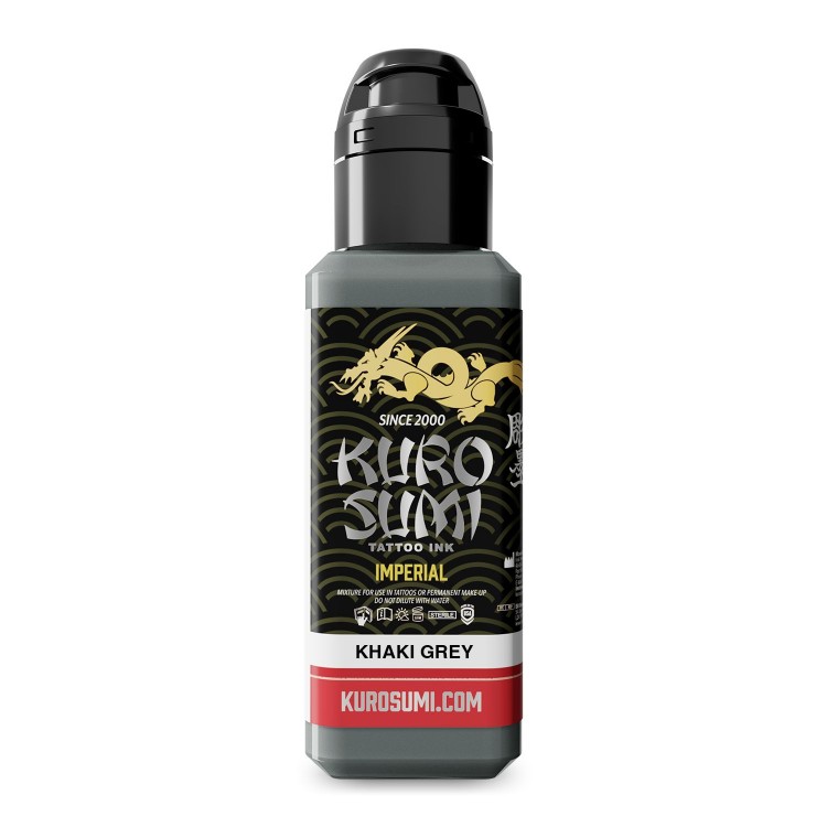 KHAKI GREY - Kuro Sumi Imperial - 44ml - Conforme REACH