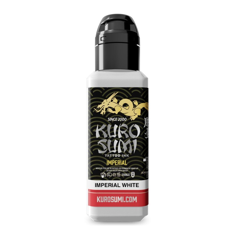 WHITE - Kuro Sumi Imperial - 44ml - Conforme REACH WHITE - Kuro Sumi Imperial - 44ml - Conforme REACH