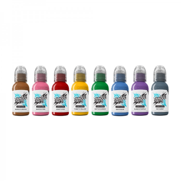 The MAMBO DESTRUTTURATO Family Set - World Famous Limitless - 8x30ml - Conforme REACH
