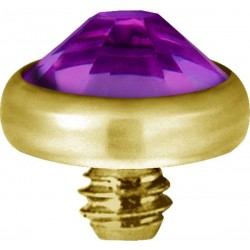 GD TT int JEWELLED FLAT DISC