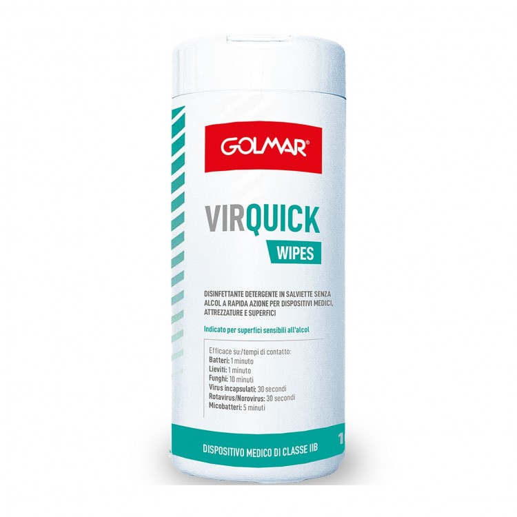 GOLMAR VirQuick Salviette - 100pz. GOLMAR VirQuick Salviette - 100pz.