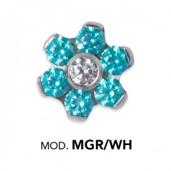 Titanium Micro Flowers For Micro Barbells
