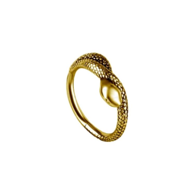 GD 316 HINGED RING (SNAKE) 1,2x12mm GD 316 HINGED RING (SNAKE) 1,2x12mm