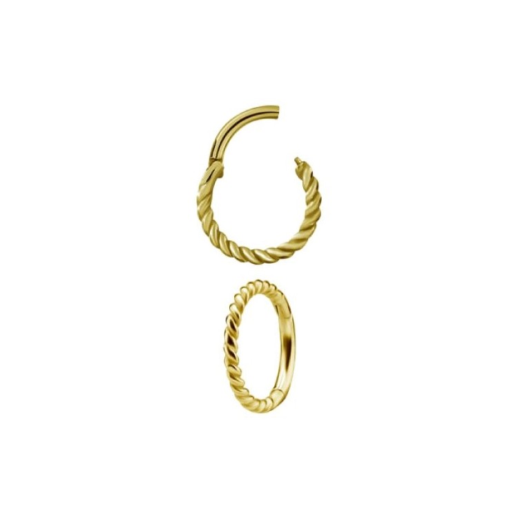 GD 316 HINGED RING (TWISTED WIRE) 1,2x12mm GD 316 HINGED RING (TWISTED WIRE) 1,2x12mm
