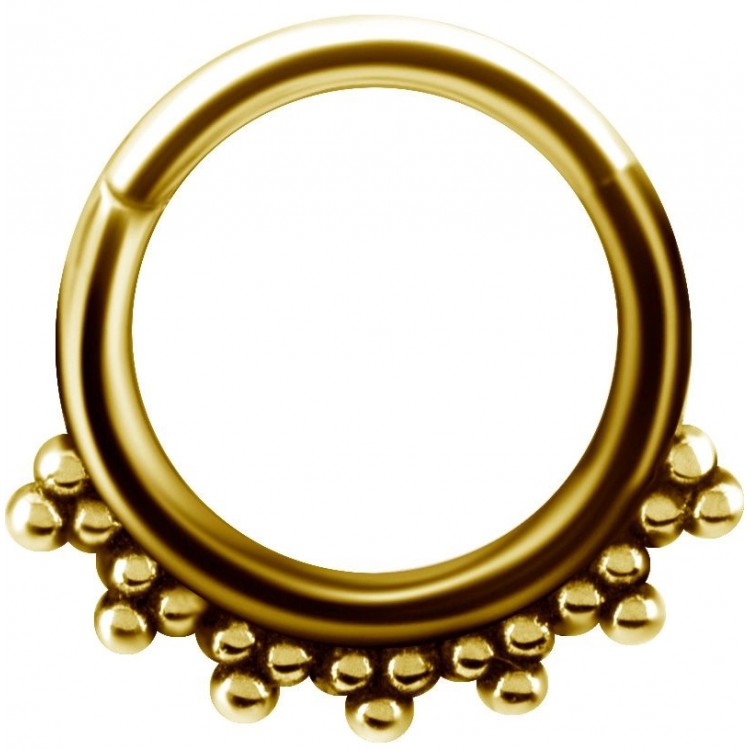 GD 316 HINGED TRIBAL CLICKER 1,2x8mm GD 316 HINGED TRIBAL CLICKER 1,2x8mm