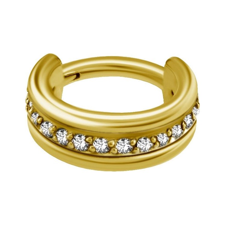 GD 316 TRIPLE HINGED RING SET WITH ZIRCONIA 1,2x7mm WH GD 316 TRIPLE HINGED RING SET WITH ZIRCONIA 1,2x7mm WH