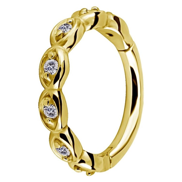 GD 316 HINGED RING SET with Jewels GD 316 HINGED RING SET with Jewels