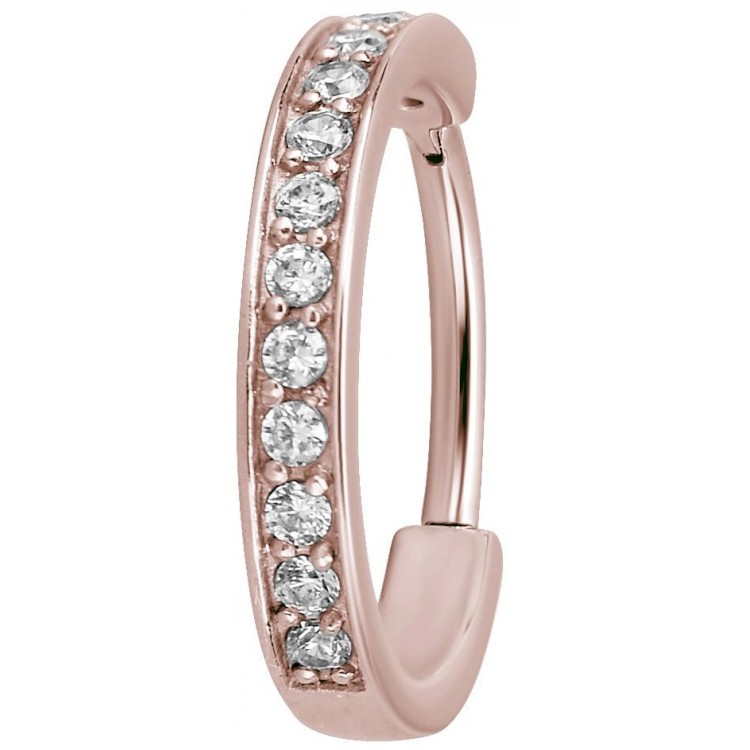 RG 316 HINGED RING (SINGLE ROW) SET W. ZIRCONIA RG 316 HINGED RING (SINGLE ROW) SET W. ZIRCONIA