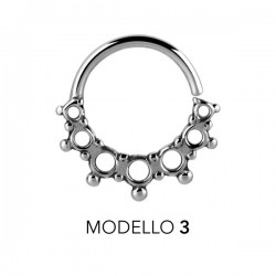 SS 316 FANCY NOSE RINGS