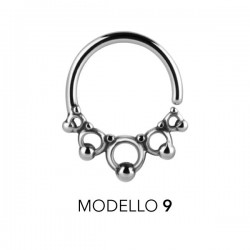SS 316 FANCY NOSE RINGS