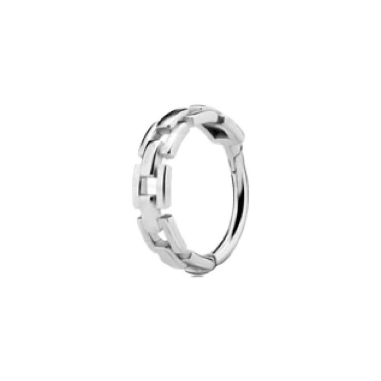 SS 316 HINGED RING (CHAIN STYLE) 1,2x12mm SS 316 HINGED RING (CHAIN STYLE) 1,2x12mm
