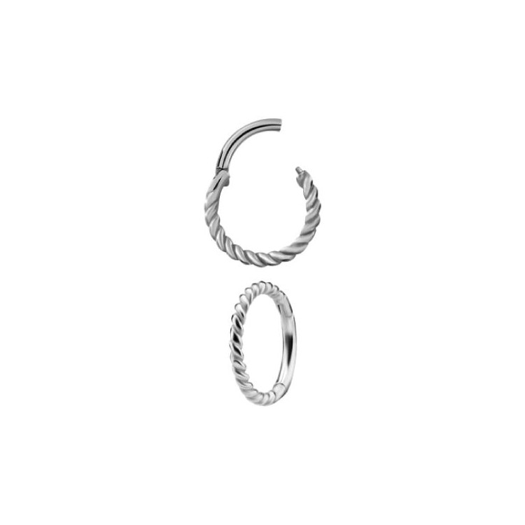 SS 316 HINGED RING (TWISTED WIRE) 1,2x12mm SS 316 HINGED RING (TWISTED WIRE) 1,2x12mm