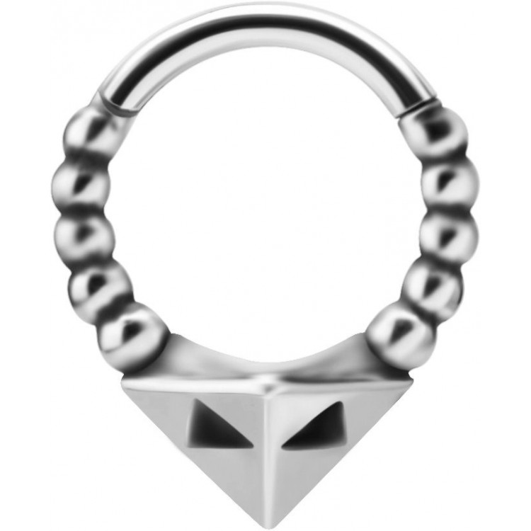 SS 316 HINGED TRIBAL CLICKER SS 316 HINGED TRIBAL CLICKER
