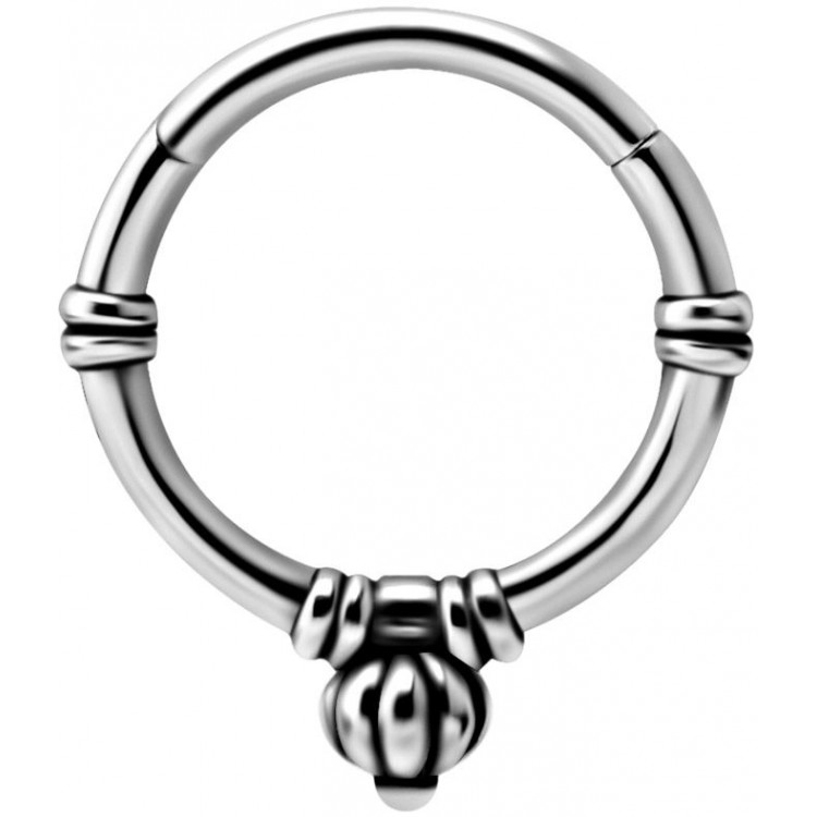 SS 316 ETHNIC HINGED CLICKER SS 316 ETHNIC HINGED CLICKER