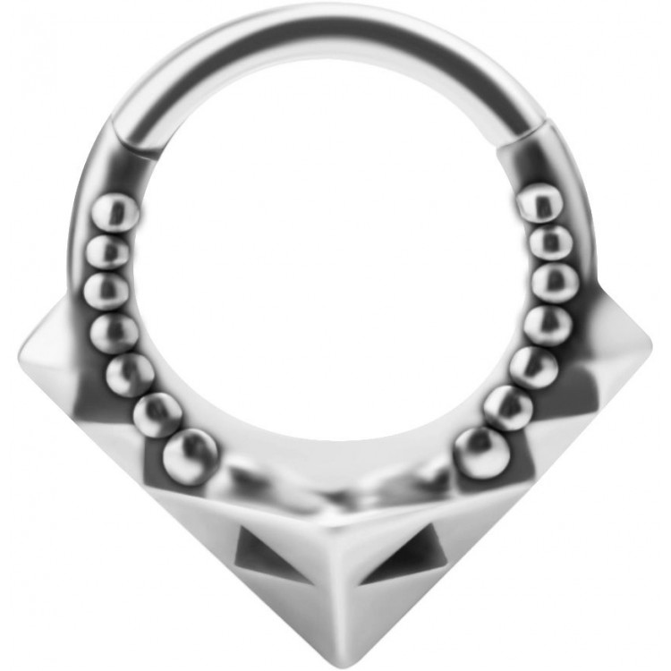 SS 316 HINGED TRIBAL CLICKER SS 316 HINGED TRIBAL CLICKER