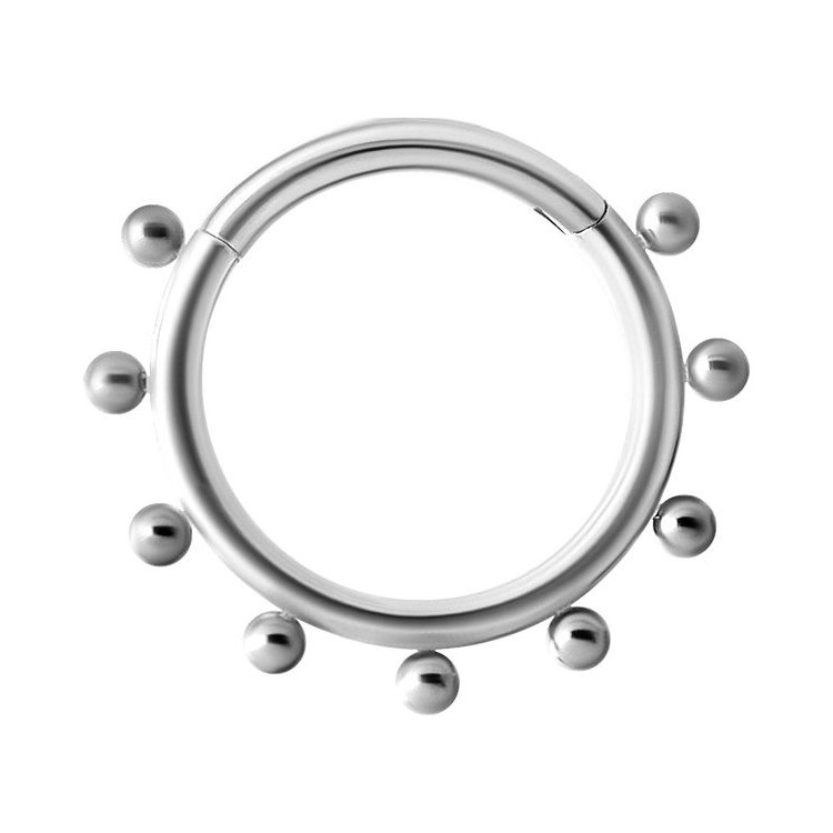 SS 316 HINGED CLICKER (BALLS) SS 316 HINGED CLICKER (BALLS)