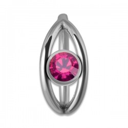 SS 316 JEWELLED HINGED RING