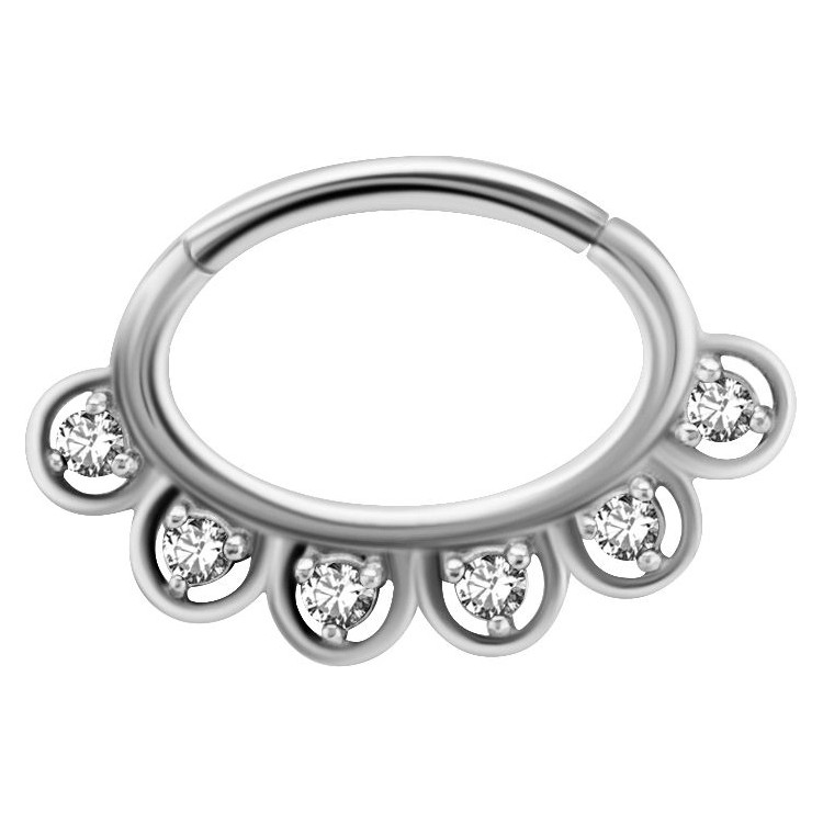 SS 316 HINGED DAITH CLICKER 1,2x6mm WH mod. 02 SS 316 HINGED DAITH CLICKER 1,2x6mm WH mod. 02