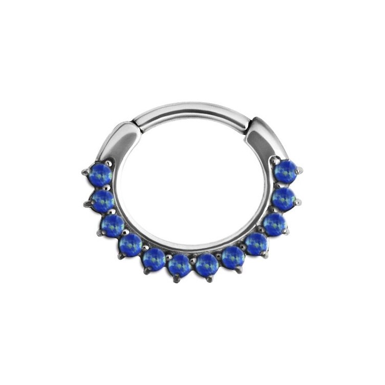 SS 316 OPAL CURVED SEPTUM CLICKERS SS 316 OPAL CURVED SEPTUM CLICKERS