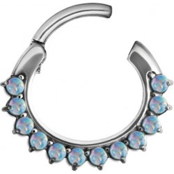 SS 316 OPAL CURVED SEPTUM CLICKERS