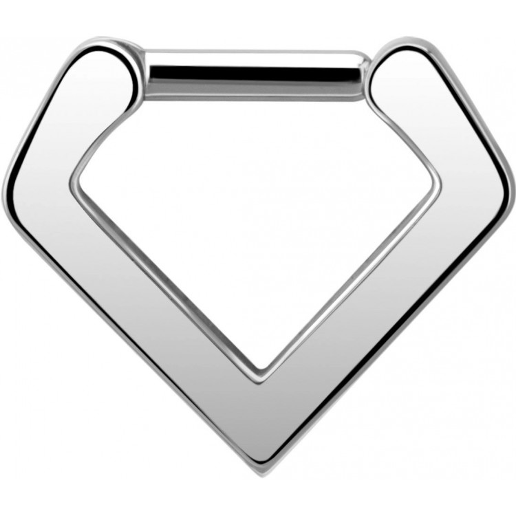 SS 316 PLAIN V SHAPED SEPTUM CLICKER SS 316 PLAIN V SHAPED SEPTUM CLICKER