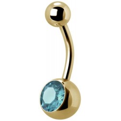 GD 316 8mm JEWEL NAVEL BARBELLS