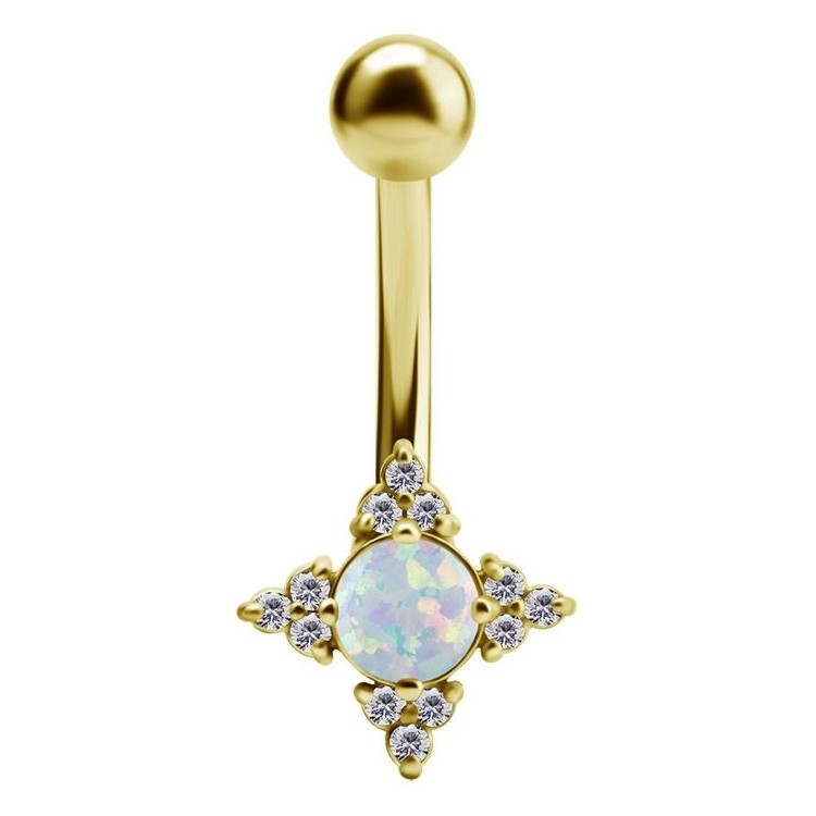 GD 316 OPAL BANANAS 1,6x10mm model 02 - WH GD 316 OPAL BANANAS 1,6x10mm model 02 - WH
