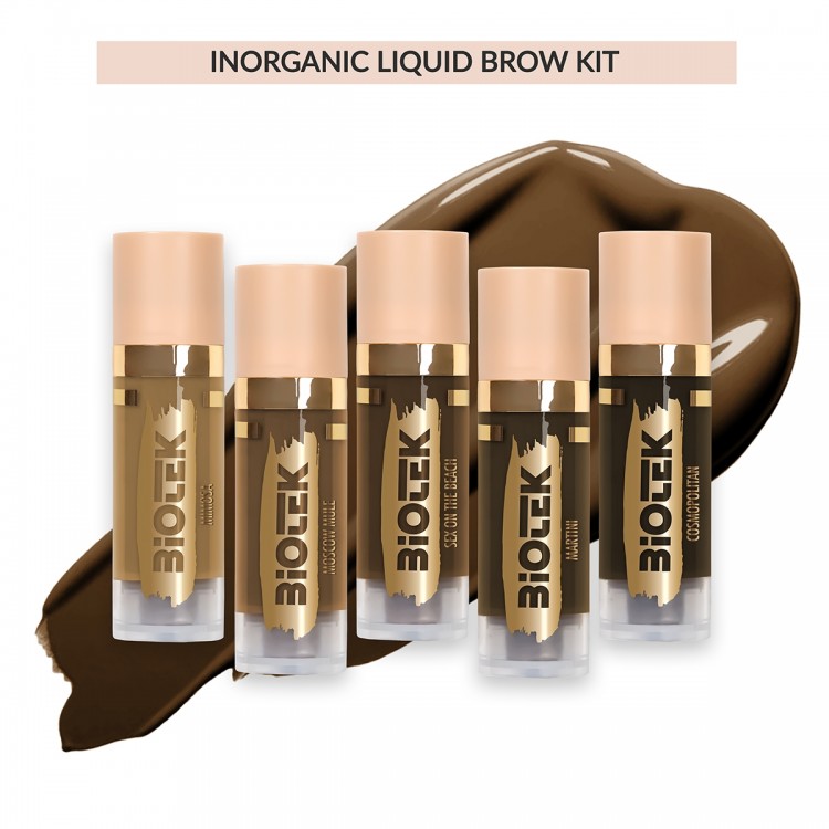 INORGANIC LIQUID BROW KIT - Biotek - 5x 18ml - Conforme REACH INORGANIC LIQUID BROW KIT - Biotek - 5x 18ml - Conforme REACH